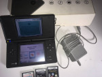Nintendo dsi (#2) black with 3 games for sale