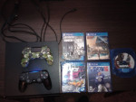 Ps4° -allcords-2 Sony controllers-5 games