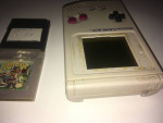 nintendo original gameboy with two games for sale