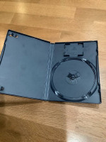 Playstation 2 Blank Game case with memory card slot
