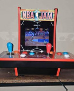 NBA JAM mini cabinet