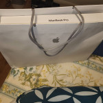 Brand New Apple 14" M3 Macbook Pro Space Black Box + Bag