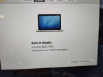 APPLE MACBOOK PRO RETIN A1398 15" i7 4Core NVDIA/Int Iris 16GB/512 GB