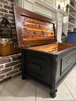 Beautiful Refinished Heavy Coffee Table / Cedar Chest / Bench / Hope Chest