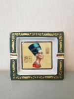 Ceramic Egyptian ashtray