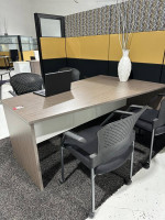 Trapezoid Shaped Conference Table