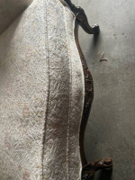 Antique carved Victorian style sofa