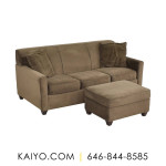 Raymour & Flanigan Track Arm Sofa and Ottoman (Was 1500)
