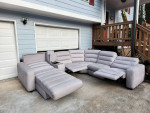 FREE DELIVERY Electric Recliner Sectional Couch Sofa 6 PC in EXCELLENT Condition