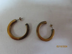 Fashion gold earrings - 4 pair