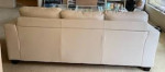 Acme Furniture Diamond White Bonded Leather Queen Sleeper Sofa Couch