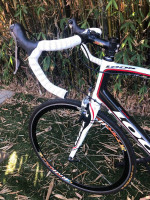 2009 LOOK 566 full carbon road bike Dura Ace 57 cm.