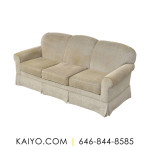 Raymour & Flanigan Three Seat Skirted Sofa (Was 1500)