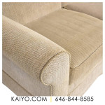 Raymour & Flanigan Three Seat Skirted Sofa (Was 1500)