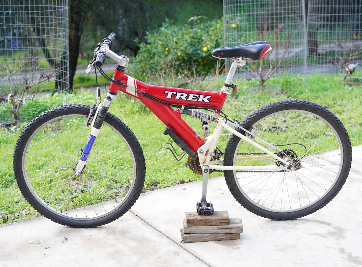 Trek Y3 FS MTB Bike 16.5" Shimano Vintage Rock Shox
