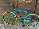 Colorful, fun, like new bike