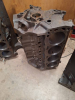 Cleaning engine blocks,older cast iron only,hot tanked.