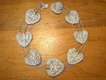 Antique Sterling Silver Butterfly Necklace & Bracelet (Scrap Price)