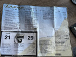 Lexus ES 330 specification sheet showing features and performance data for a 2005 model with 83,106 miles