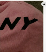 ***PREOWNED LADIES SEXY FOOTBALL DKNY TEE