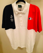 RARE NWT LACOSTE MEN’S FRANCE🇫🇷 2024 PARIS OLYMPIC POLO SHIRT