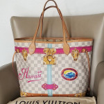 LOUIS VUITTON DAMIER AZUR SUMMER TRUNKS HAWAII NEO NEVERFULL MM