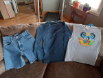 3 New/Never Used Boys/Teens Shorts and Tops in Different Sizes