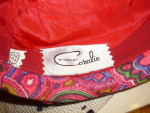 Rose Themed Hat Box & Designer (Coralie) Vintage Hat