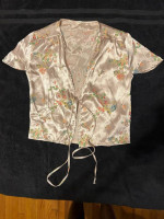 satin top