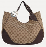 Gucci•●•CHARLOTTE -GG Canvas HoBo Bag (Pre-Owned)