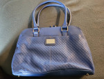 Tignanello Blue Organizer Purse
