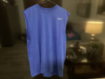 Nike Tee Sleeveless Blue XL priced to sell