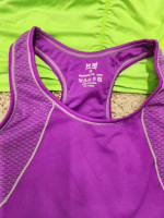 Workout Athletic tank tops. Size medium. Excellent condition! 💜🤍🩷