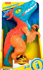 Imaginext Jurassic World Pyroraptor XL Poseable 10-Inch Dinosaur Toy N