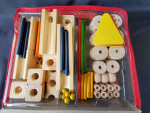 2006 Amaze N Marbles and Fiddlestix 98 Piece Wood Construction Set