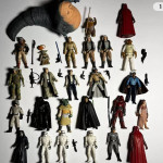 Star Wars figures 90’s POTF2