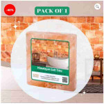 Himalayan Salt Tile 8 x 8 x 1 - "Special Deal! Grab it now for just $20.99 — originally $35.00. Limited stock available!"