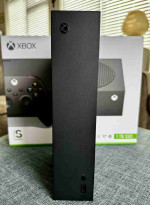 Microsoft Xbox Series S 1TB Console - Black with Free Controller Charging Dock