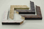 Photo Frame of unusual relief for home interior, 1.26 inches and 0.8 inches high.