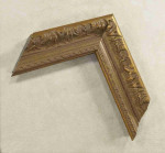 Antique Gold (Bronze), Picture Frame. Width 1.65 inches, height 1.1 inches. Polystyrene Picture Frame.