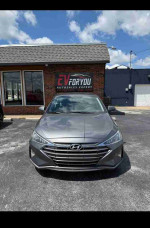 Front view of a 2019 Hyundai Elantra Limited SULEV in excellent condition at EV For You dealership.