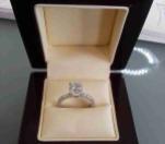 Diamond engagement ring