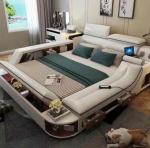 KHEUI Bedroom Tablet Cheapest Smartphone Smart Massage Bed with Mexico Function Modern King Number