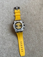 Men's Automatic Diver Watch Yellow