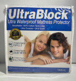 UltraBlock Ultra Waterproof Mattress Protector Size Twin XL