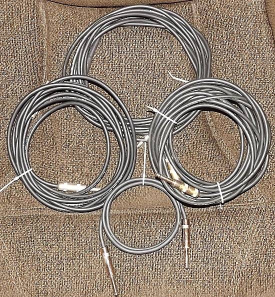 4 Musical Instrument Cables