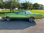 1976 Chevrolet Custom Cloud in green, showcasing its unique design and chrome details, low mileage of 6,000 miles.