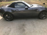 2019 Mazda Miata GT-S in excellent condition with low miles parked outdoors