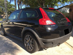 2010 Volvo C30 with Sparco wheels, showing exterior details and condition under sunlight