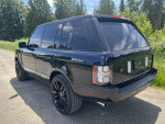 2012 Land Rover Range Rover Supercharged in black, showcasing iconic design and powerful V8 performance.